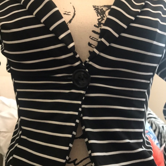 striped blazer - Picture 3 of 4